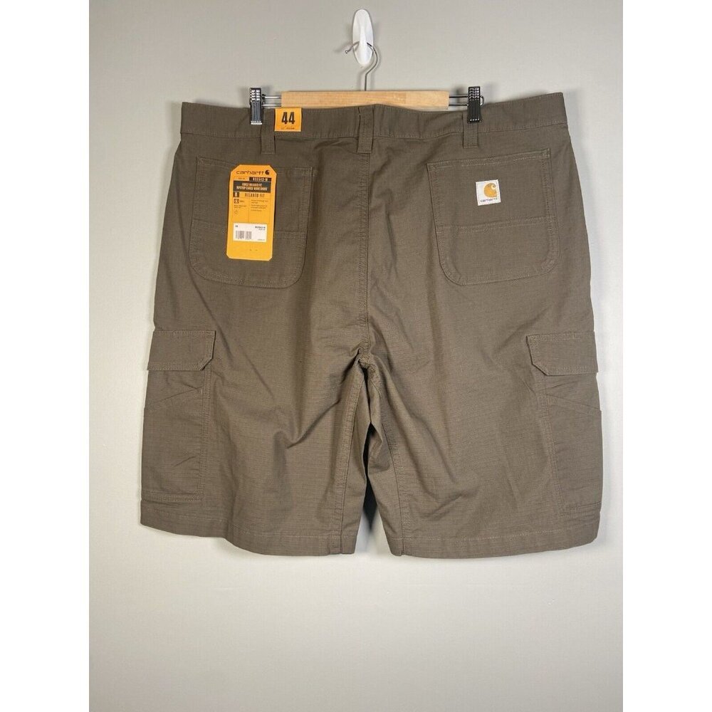 Carhartt Work Shorts Men's 44 Force Relaxed Fit Ripstop Cargo Olive Green NWT - Picture 6 of 8